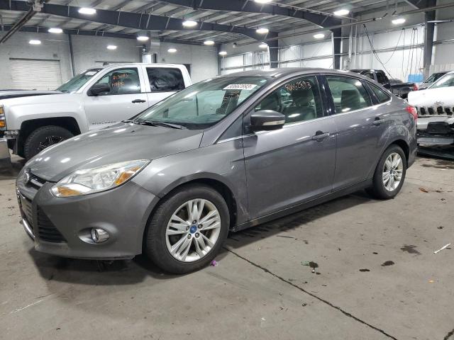 1FAHP3H25CL147610 - 2012 FORD FOCUS SEL GRAY photo 1