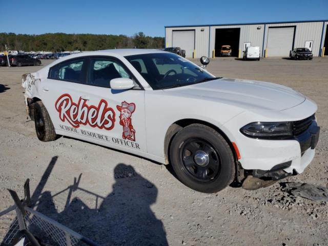 2C3CDXAG8KH589209 - 2019 DODGE CHARGER POLICE WHITE photo 4