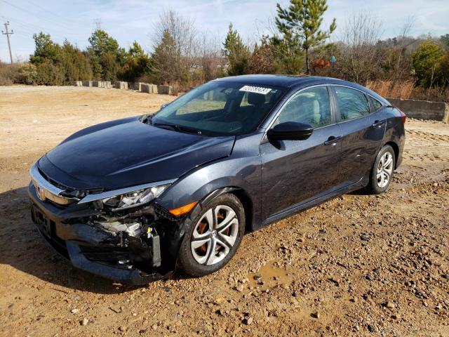 2HGFC2F58HH522223 - 2017 HONDA CIVIC LX GRAY photo 1