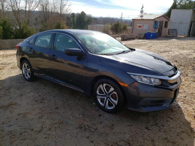 2HGFC2F58HH522223 - 2017 HONDA CIVIC LX GRAY photo 4