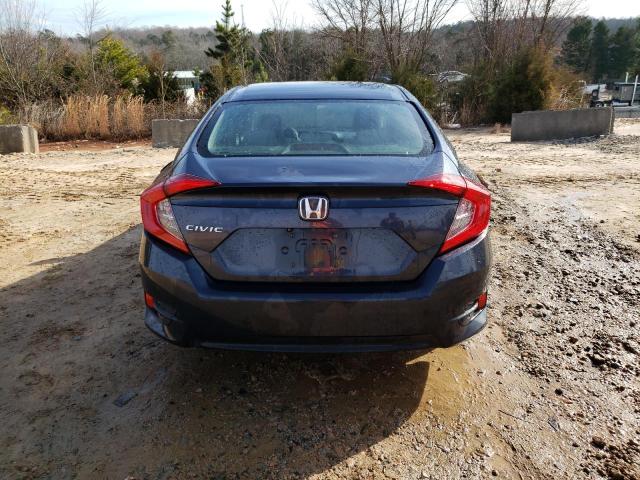 2HGFC2F58HH522223 - 2017 HONDA CIVIC LX GRAY photo 6