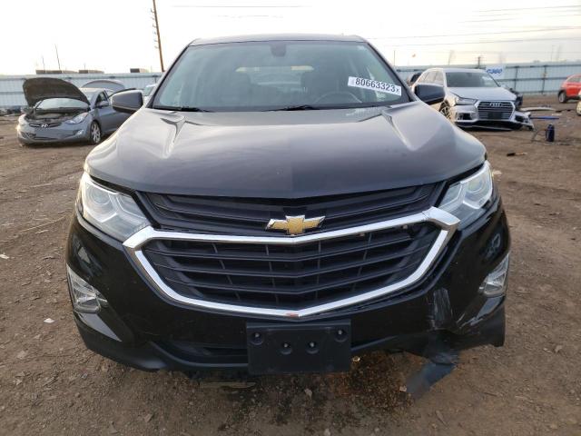 2GNAXSEV9J6290397 - 2018 CHEVROLET EQUINOX LT BLACK photo 5