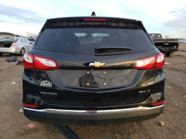 2GNAXSEV9J6290397 - 2018 CHEVROLET EQUINOX LT BLACK photo 6