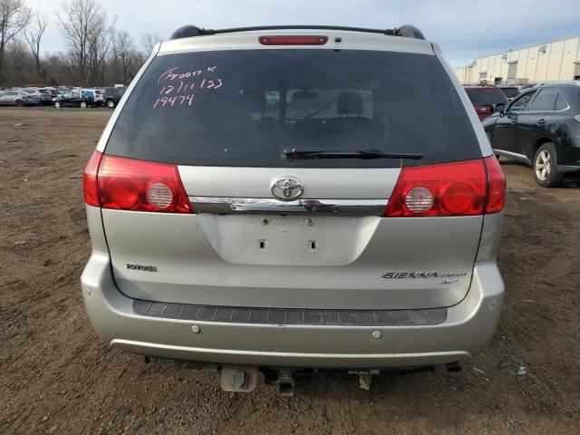 5TDBK22C17S002191 - 2007 TOYOTA SIENNA XLE SILVER photo 6