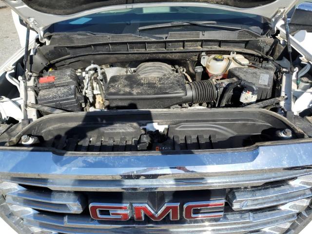 3GTU9DED4KG102359 - 2019 GMC SIERRA K1500 SLT WHITE photo 11