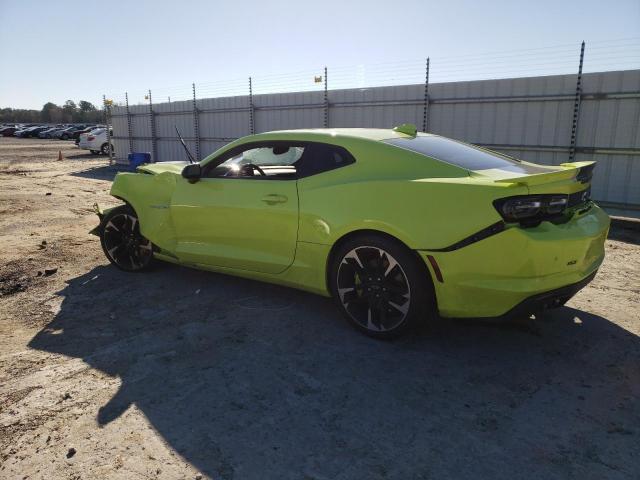 1G1FH1R77M0127660 - 2021 CHEVROLET CAMARO SS GREEN photo 2