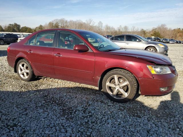 5NPEU46F77H219855 - 2007 HYUNDAI SONATA SE MAROON photo 4