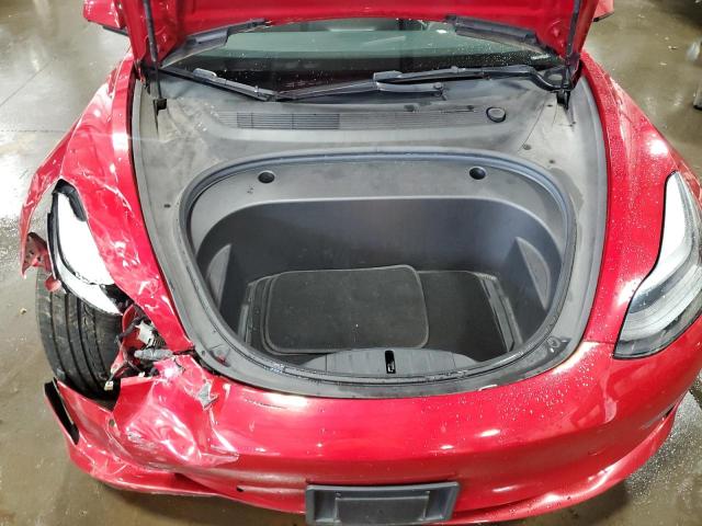 5YJ3E1EA1NF291168 - 2022 TESLA MODEL 3 RED photo 11