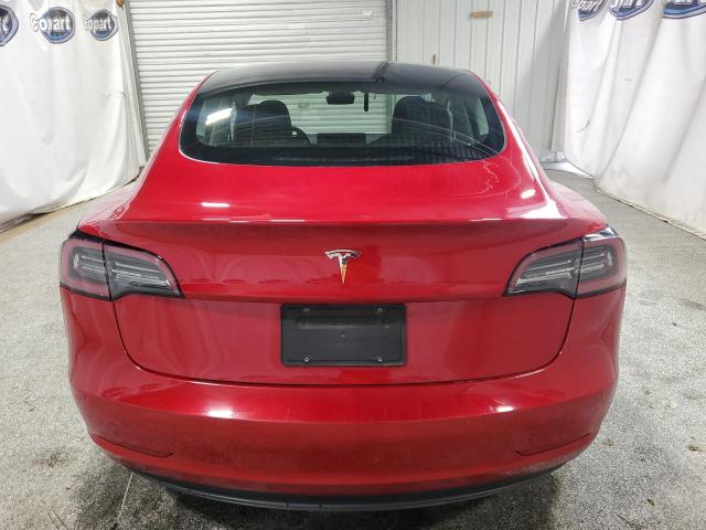 5YJ3E1EA1NF291168 - 2022 TESLA MODEL 3 RED photo 6