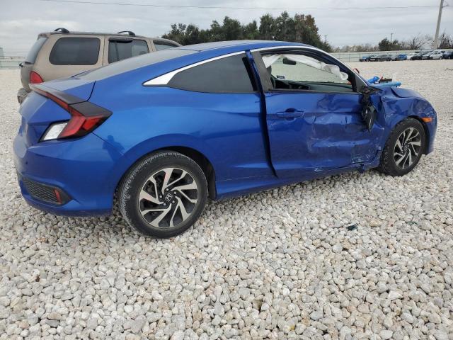 2HGFC4B04JH306686 - 2018 HONDA CIVIC LX BLUE photo 3