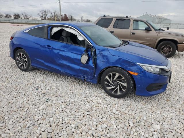 2HGFC4B04JH306686 - 2018 HONDA CIVIC LX BLUE photo 4