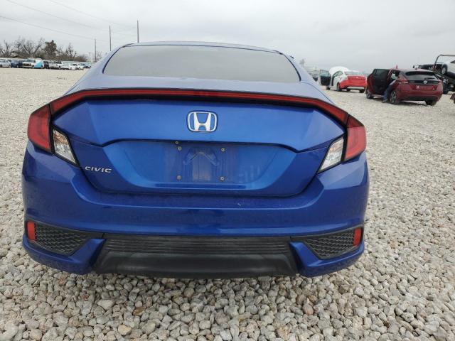 2HGFC4B04JH306686 - 2018 HONDA CIVIC LX BLUE photo 6