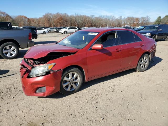 4T1BF3EK1BU636677 - 2011 TOYOTA CAMRY BASE RED photo 1