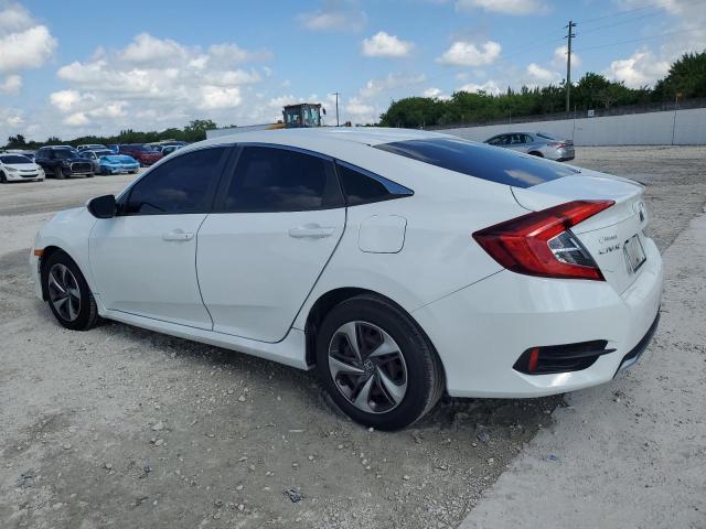 19XFC2F69LE006870 - 2020 HONDA CIVIC LX WHITE photo 2