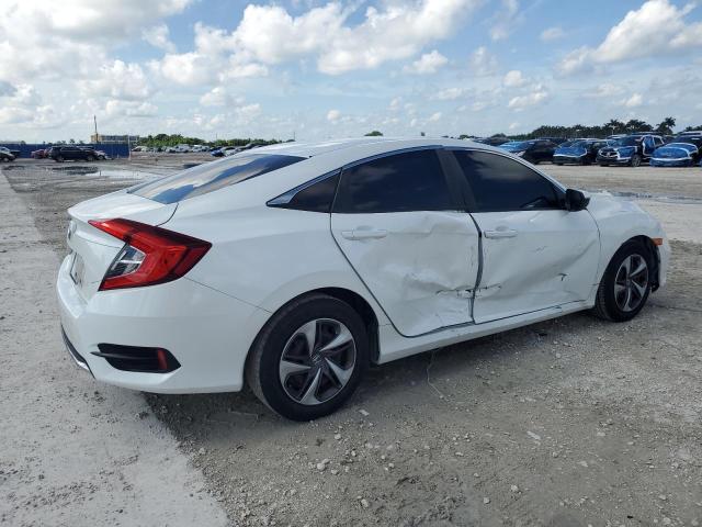 19XFC2F69LE006870 - 2020 HONDA CIVIC LX WHITE photo 3