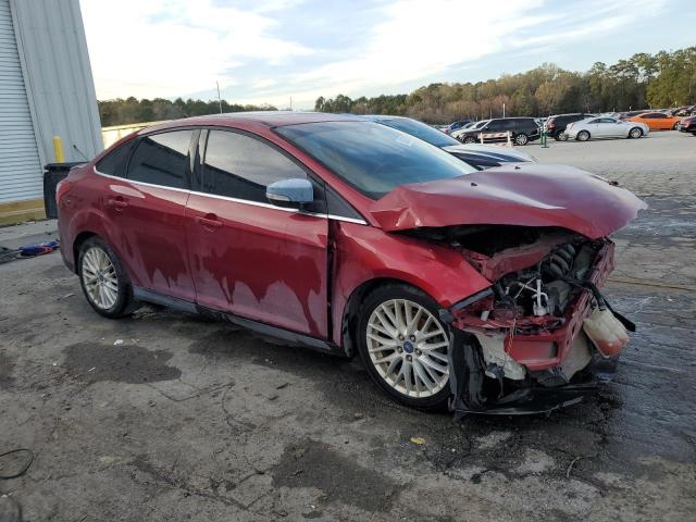 1FADP3J20EL367829 - 2014 FORD FOCUS TITANIUM BURGUNDY photo 4