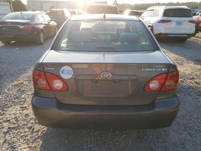 2T1BR30E97C822646 - 2007 TOYOTA COROLLA CE GRAY photo 6