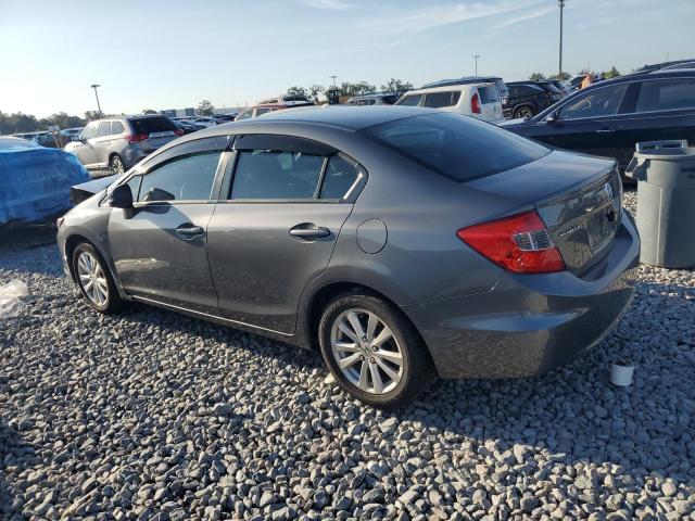 19XFB2F88CE006962 - 2012 HONDA CIVIC EX GRAY photo 2