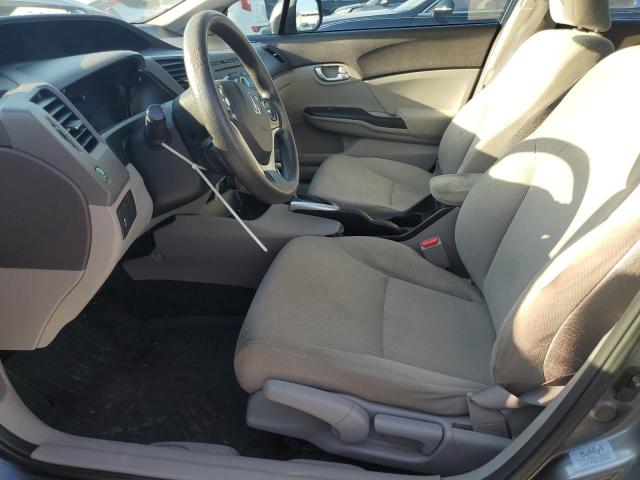 19XFB2F88CE006962 - 2012 HONDA CIVIC EX GRAY photo 7