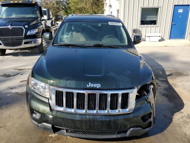 1J4RR4GG0BC581924 - 2011 JEEP GRAND CHER LAREDO GREEN photo 5