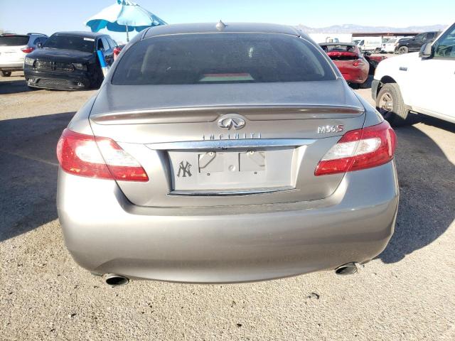 JN1AY1AP9CM530305 - 2012 INFINITI M56 SILVER photo 6