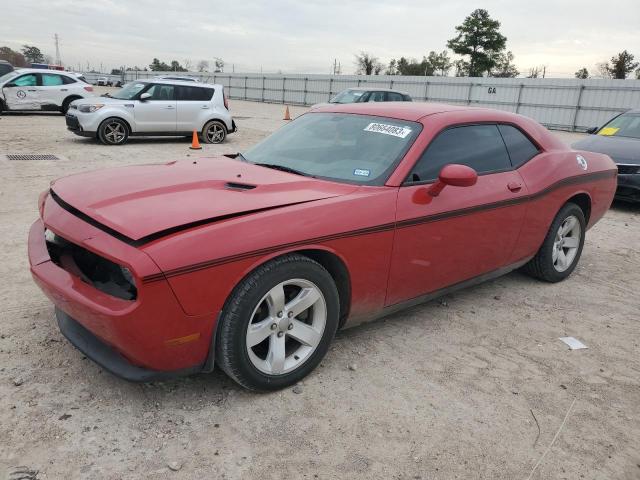 2C3CDYAG1DH574091 - 2013 DODGE CHALLENGER SXT RED photo 1