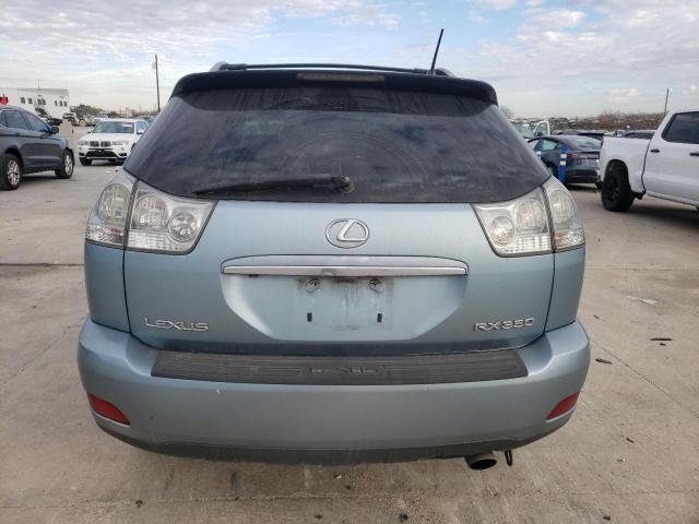 2T2HK31U58C065908 - 2008 LEXUS RX 350 TURQUOISE photo 6