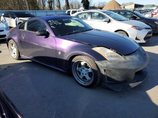 JN1AZ34E05M651844 - 2005 NISSAN 350Z COUPE PURPLE photo 4