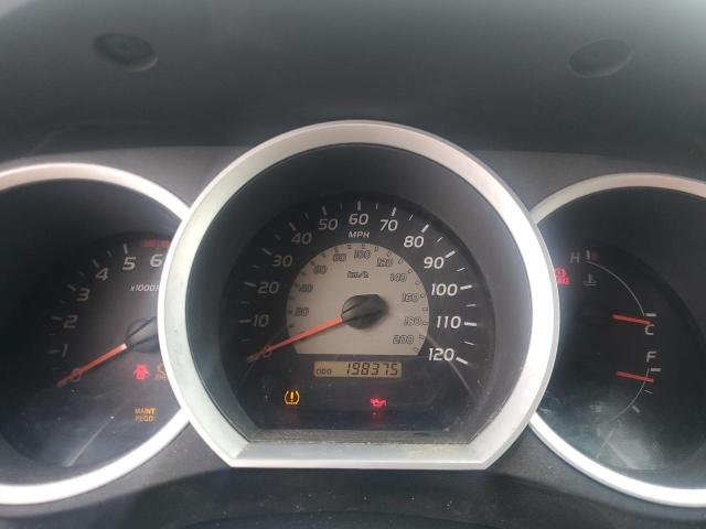 5TEUU42N68Z524593 - 2008 TOYOTA TACOMA ACCESS CAB ვერცხლისფერი ფოტო 9