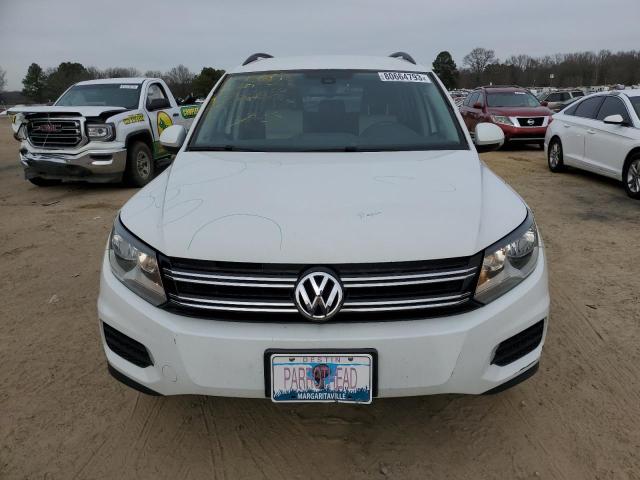 WVGAV7AX2HK006369 - 2017 VOLKSWAGEN TIGUAN S WHITE photo 5