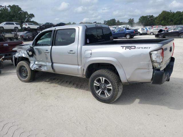 5TFAZ5CN4HX023461 - 2017 TOYOTA TACOMA DOUBLE CAB SILVER photo 2