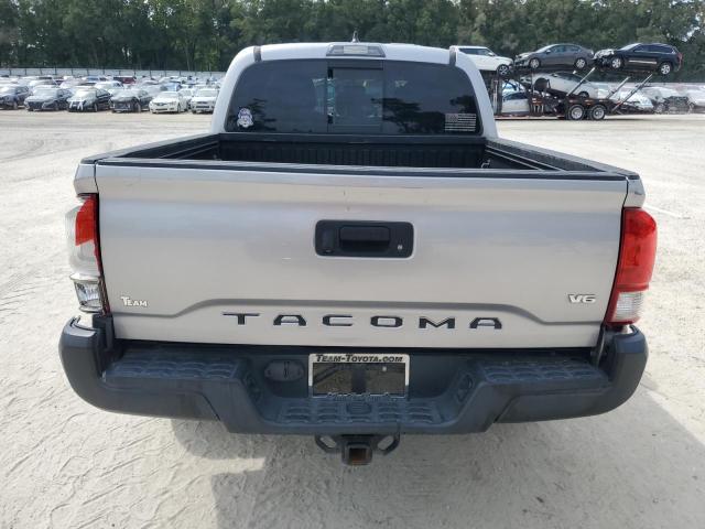 5TFAZ5CN4HX023461 - 2017 TOYOTA TACOMA DOUBLE CAB SILVER photo 6