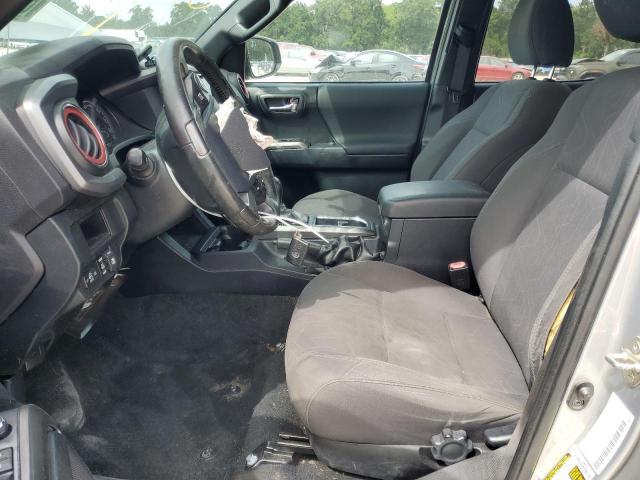 5TFAZ5CN4HX023461 - 2017 TOYOTA TACOMA DOUBLE CAB SILVER photo 7