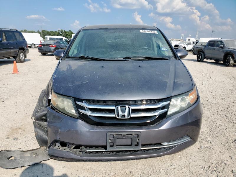 5FNRL5H43EB107961 - 2014 HONDA ODYSSEY EX GRAY photo 5