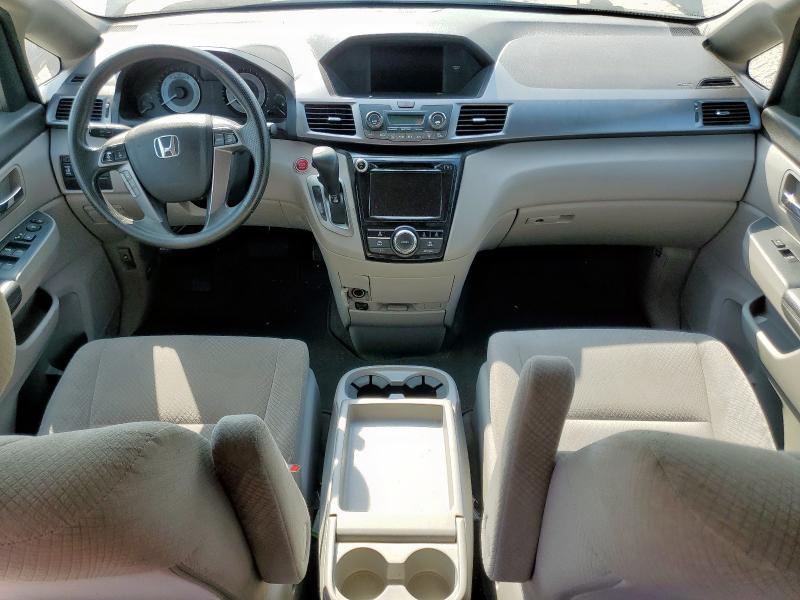 5FNRL5H43EB107961 - 2014 HONDA ODYSSEY EX GRAY photo 8