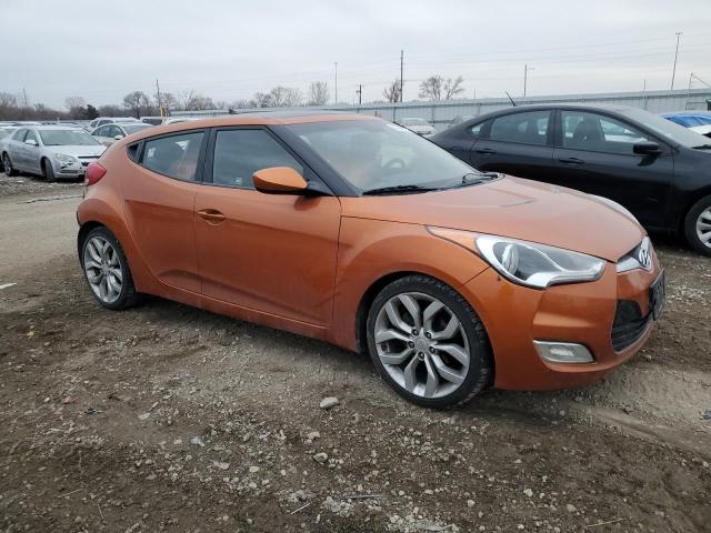 KMHTC6AD4CU024870 - 2012 HYUNDAI VELOSTER ORANGE photo 4