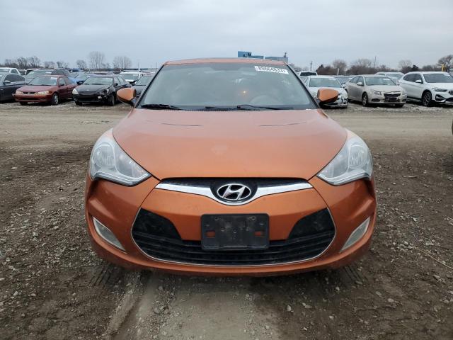 KMHTC6AD4CU024870 - 2012 HYUNDAI VELOSTER ORANGE photo 5