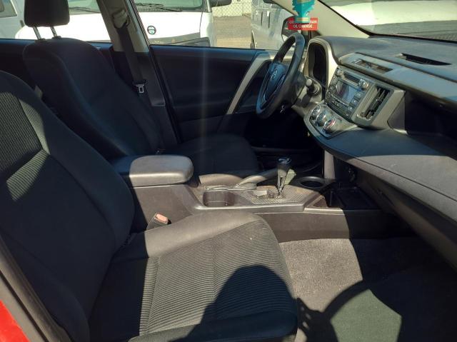 2T3BFREV6EW155140 - 2014 TOYOTA RAV4 LE RED photo 5