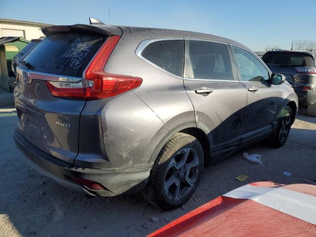 7FARW2H57JE067462 - 2018 HONDA CR-V EX GRAY photo 3