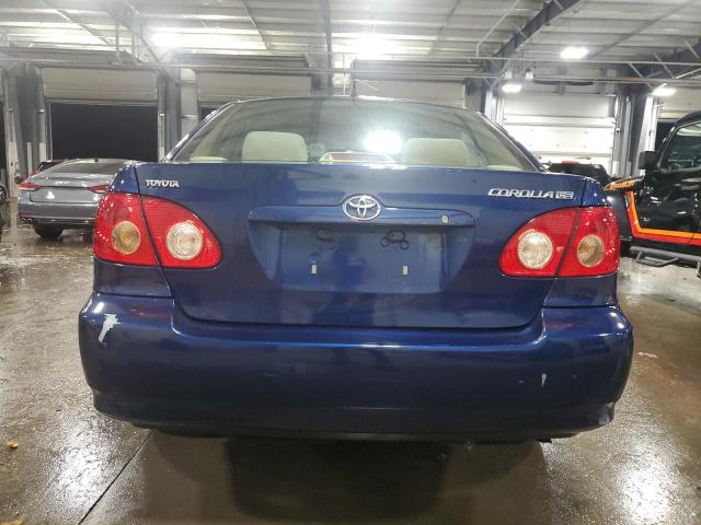 1NXBR32E08Z976398 - 2008 TOYOTA COROLLA CE BLUE photo 6