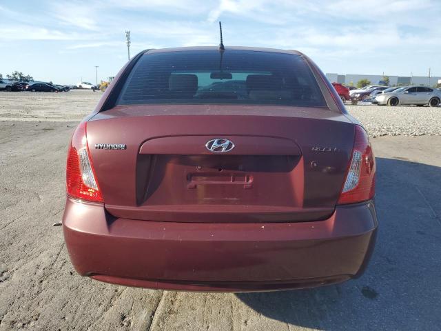 KMHCN46CX8U178960 - 2008 HYUNDAI ACCENT GLS 勃艮第红 照片 6