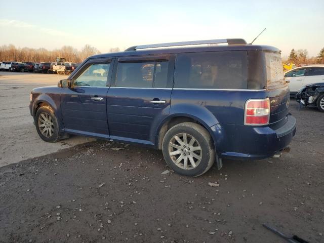 2FMGK5CCXBBD35758 - 2011 FORD FLEX SEL BLUE photo 2