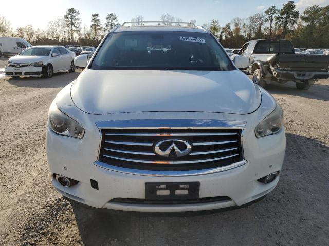 5N1AL0MN2EC525211 - 2014 INFINITI QX60 WHITE photo 5