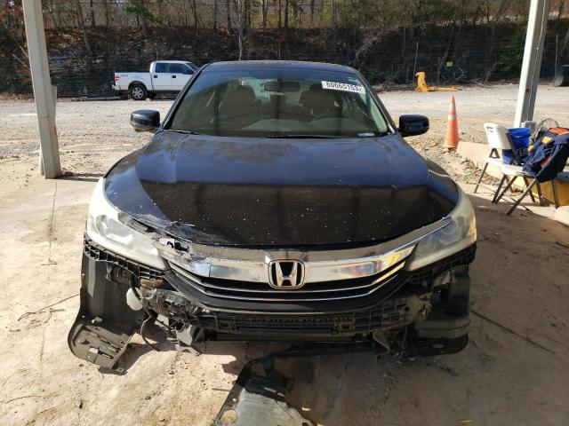 1HGCR2F83GA132980 - 2016 HONDA ACCORD EXL BLACK photo 5