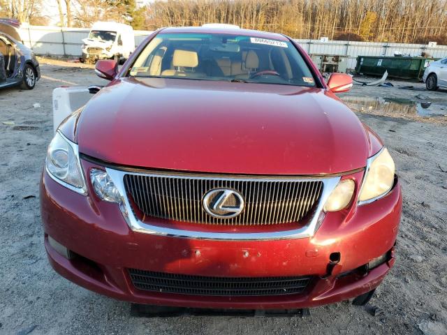 JTHCE96S880021264 - 2008 LEXUS GS 350 RED photo 5