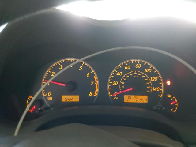 1NXBU40E89Z128102 - 2009 TOYOTA COROLLA BASE წითელი ფოტო 9