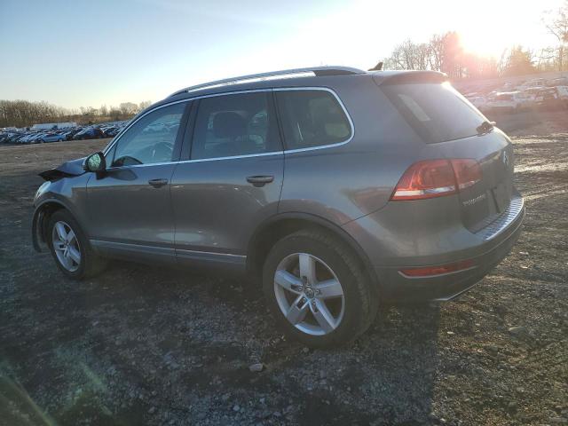 WVGFK9BP1CD003890 - 2012 VOLKSWAGEN TOUAREG V6 TDI GRAY photo 2