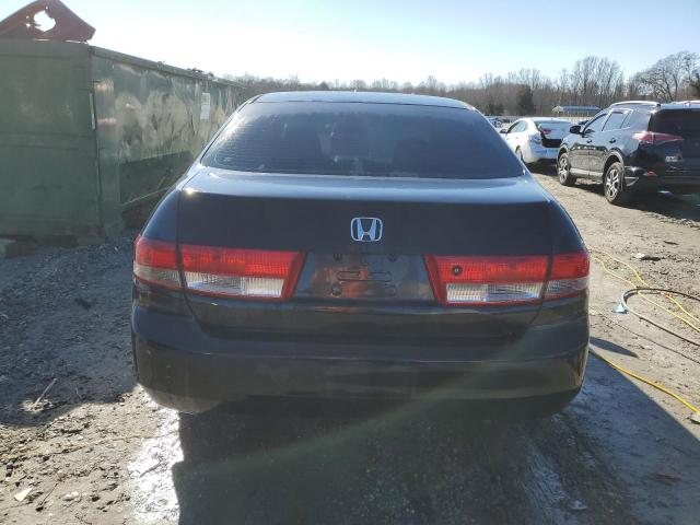 1HGCM56634A115770 - 2004 HONDA ACCORD EX BLACK photo 6