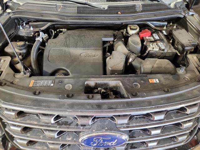 1FM5K8D82HGA30906 - 2017 FORD EXPLORER XLT BLACK photo 11