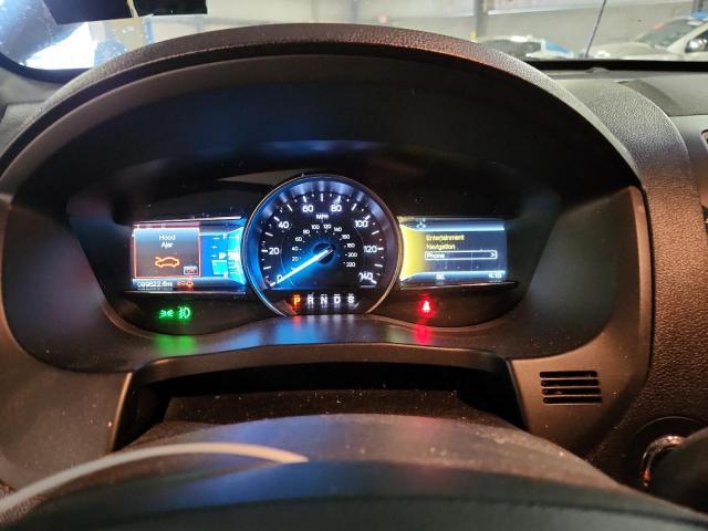 1FM5K8D82HGA30906 - 2017 FORD EXPLORER XLT BLACK photo 9